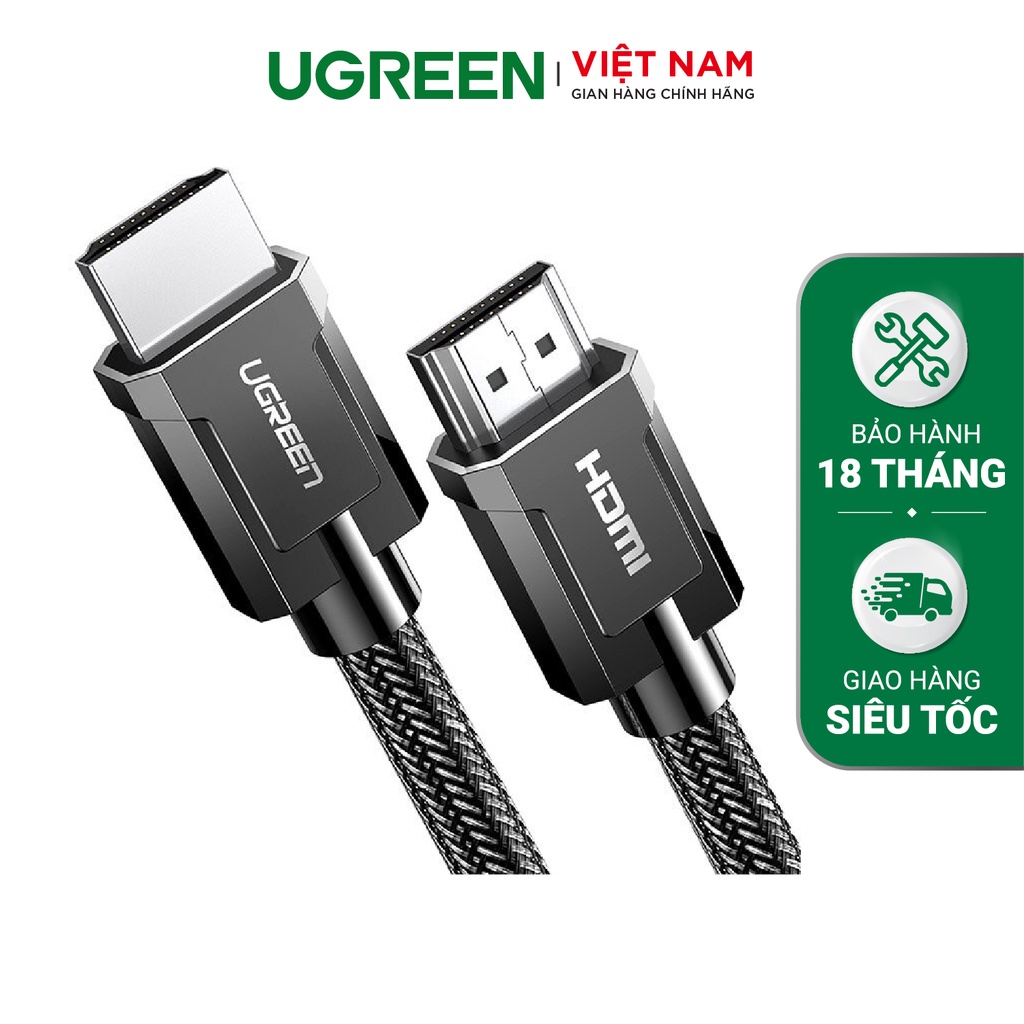 Cáp HDMI 2.0 độ phân giải 4K 60Hz cao cấp dài 1-5m UGREEN HD136