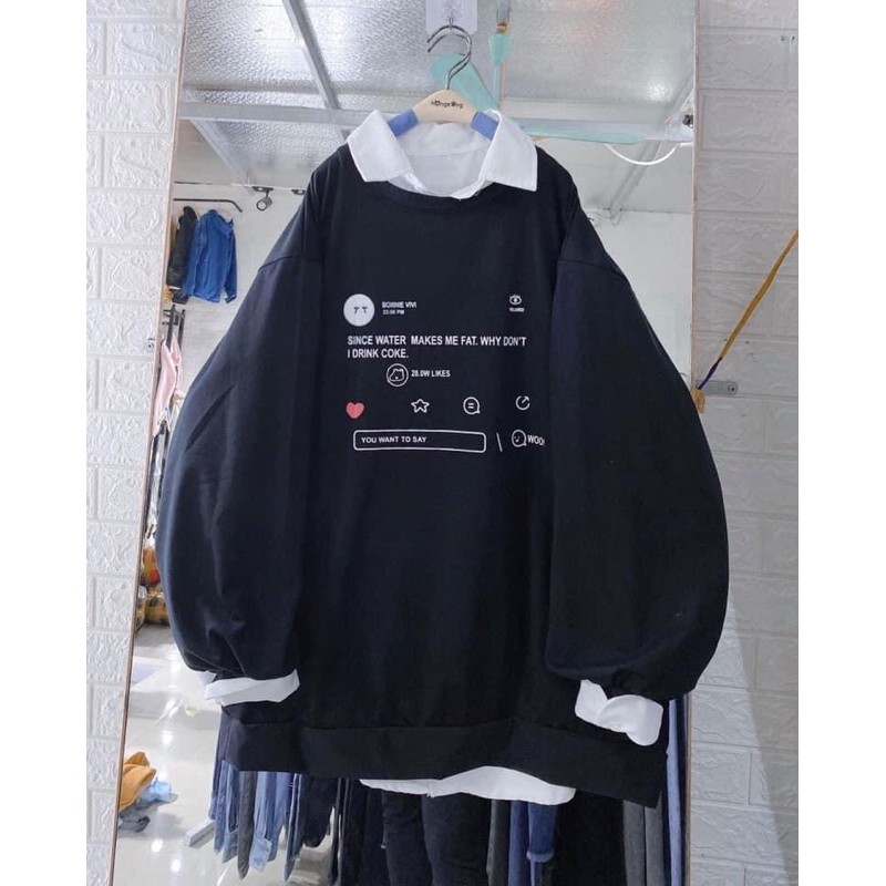 Áo Thun Tay Dài Form Rộng hàng Thu Đông cho nữ, hàng đẹp sắc nét