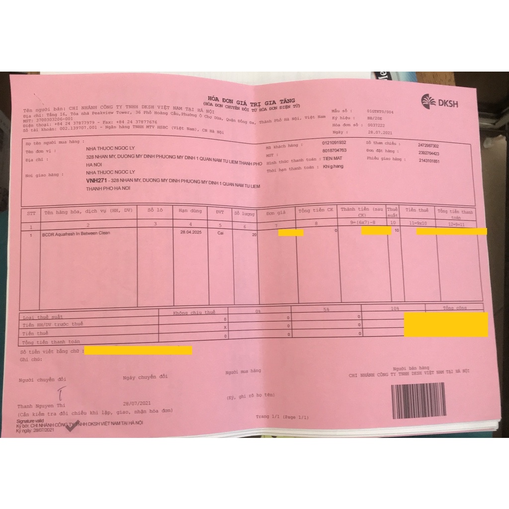 Bàn chải đánh răng Aquafresh Aqua Fresh In-between Clean