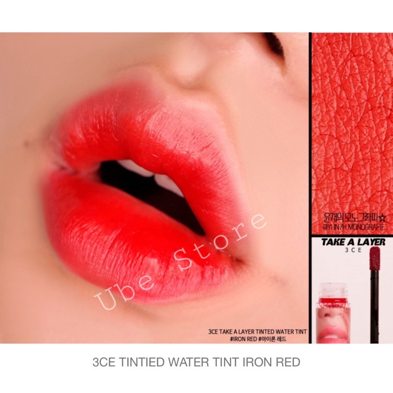 SON TINT LÌ 3CE TAKE A LAYER TINTED WATER TINT #SALE_OFF_70%