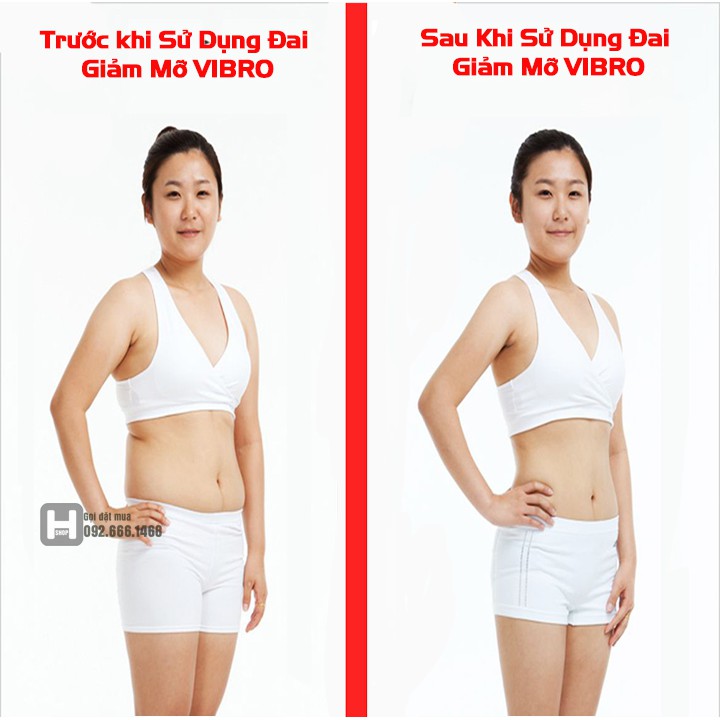 Đai Rung Nóng Massage Tan Giảm Mỡ Bụng Thon Gọn Vật Lý Trị Liệu Đau Mỏi Vai Gáy