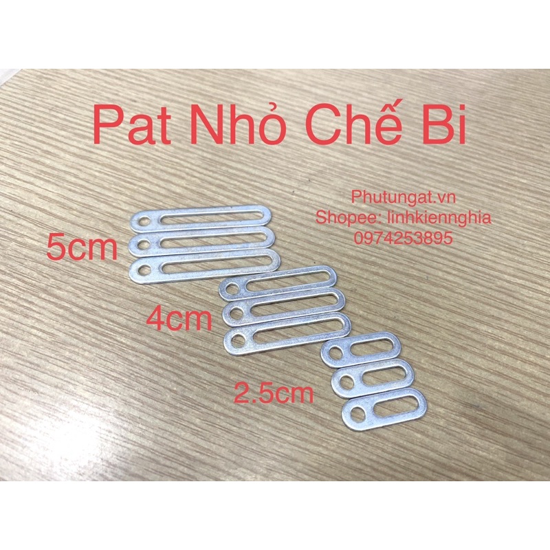 Pat Nhỏ chế bi cầu titanblack phụ kiện treo bi 2.5cm 4cm 5cm ( 1 bịch 10 cái)