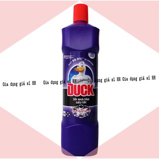 Nước tẩy nhà tắm Duck siêu tẩy diệt sạch vi khuẩn chai 900ml