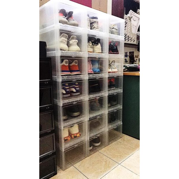 [HANG HOT] Sneaker Box, hộp đựng giày thông minh nhựa Việt - lắp ghép