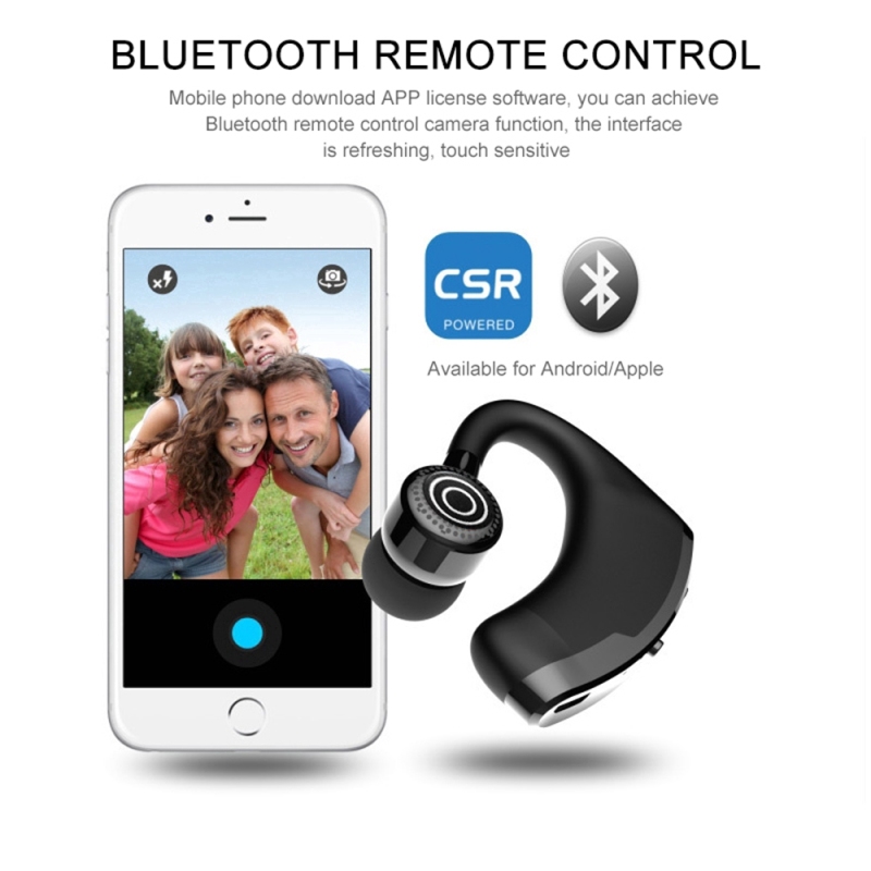 Tai Nghe Bluetooth ko dây Rảnh Tay Jtke V9 Kiểm Soát Tiếng Ồn Có Mic Dành Cho Tài Xế ĐT smart ip
