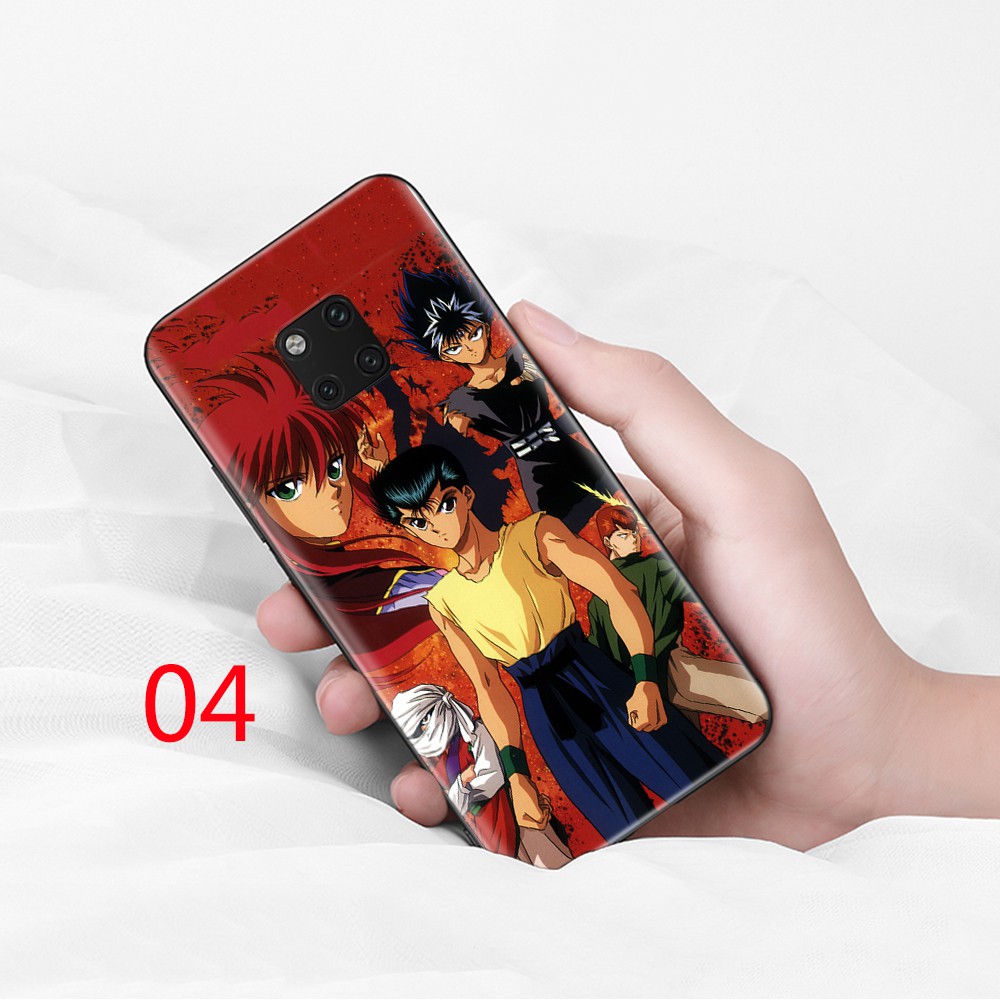 Ốp Lưng Silicone Mềm In Hình Yu Yu Hakusho Cho Iphone Xr Xs 11 12 Mini Pro Max