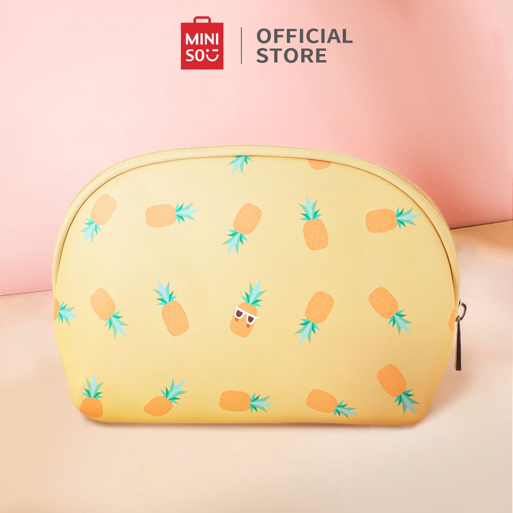 Túi đựng đồ trang điểm Miniso 94g -Giao ngẫu nhiên(Nhiều màu) - Hàng chính hãng