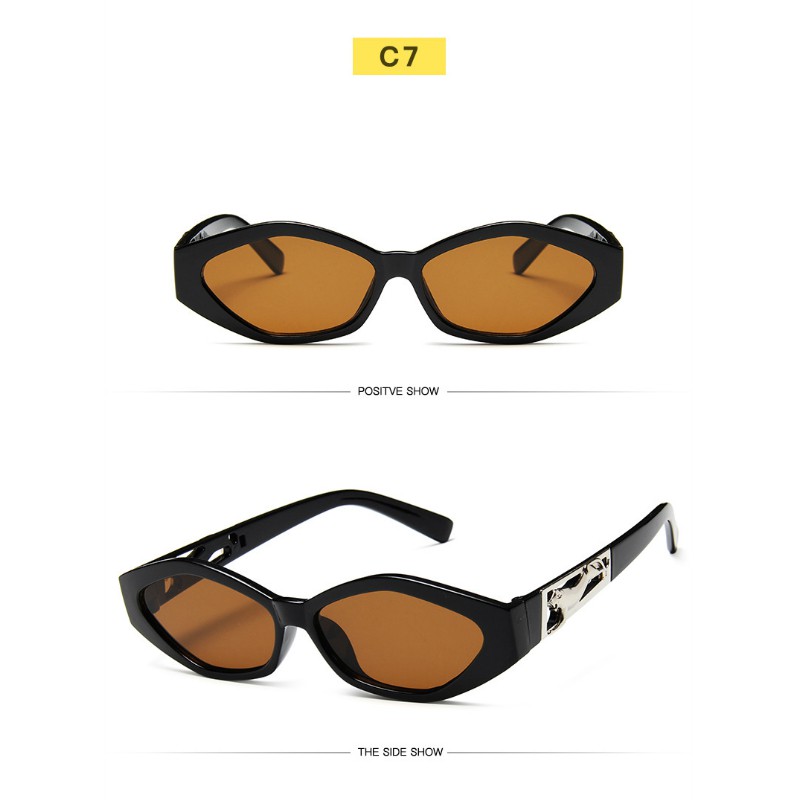 Kính râm tròng nhỏ đa giác thời trang cho nữ | BigBuy360 - bigbuy360.vn