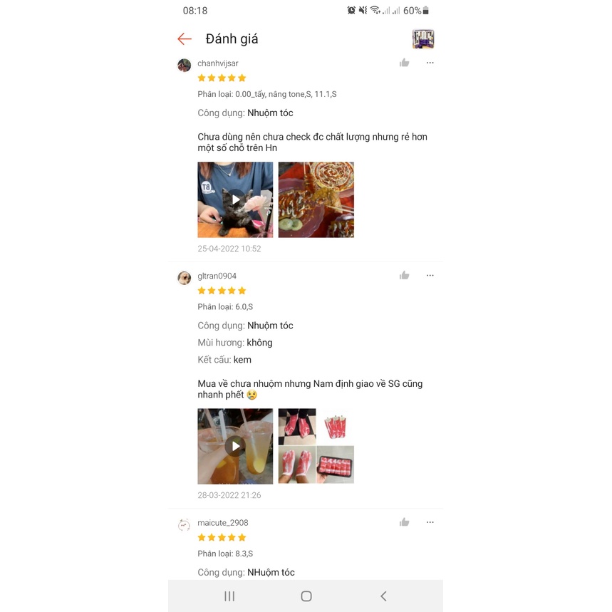 Thuốc nhuộm tóc thời trang Galati _ 50 màu thịnh hành nhất