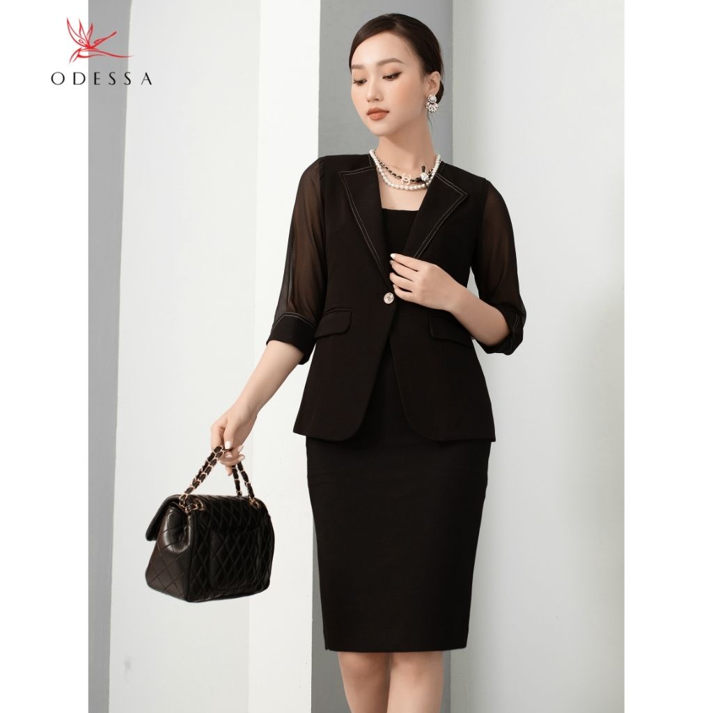 Chân Váy Công Sở Bút Chì ODESSA Thiết Kế Form Ôm, Chất Vải Tuytsi Nhập Khẩu Đanh Mịn JS20-188 | BigBuy360 - bigbuy360.vn