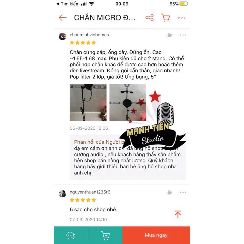MT MAX  Chân micro đứng phòng thu - chống trơn trượt, cho micro sân khấu, phòng karaoke - dễ dàng lắp đặt tiện