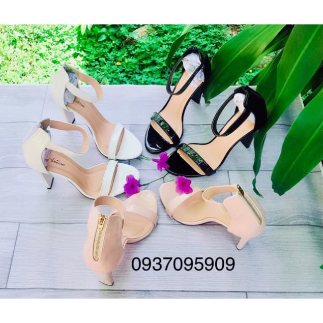 ( Hình Thật ) Sandan Cao Gót Vuông 11P - VNXK Cao Cấp - Full Size 34-40