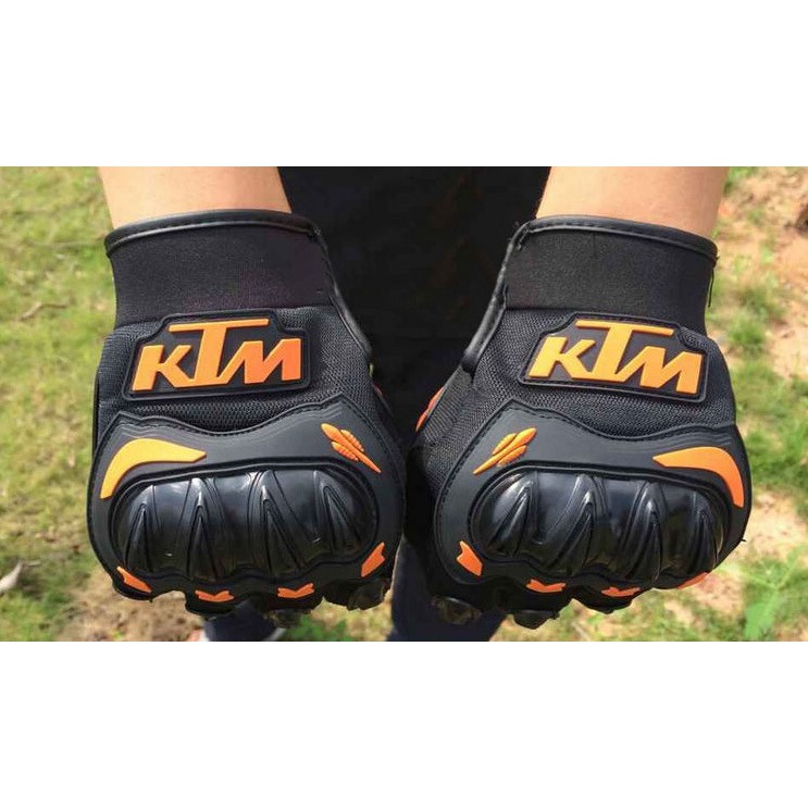 Đổ sỉ - Găng tay motor PUBG K.TM dài ngón, có gù - găng tay thể thao chuyên nghiệp