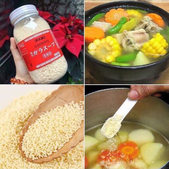 Hạt Nêm Youki Nhật bản - Lọ 500gr [Có sẵn] [Hàng Chính hãng]