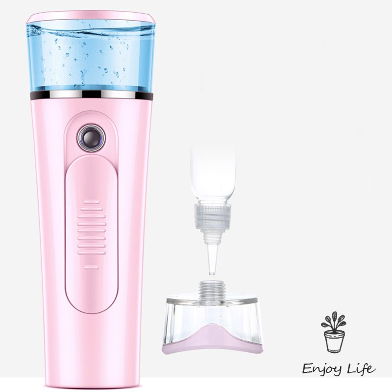 Portable Face Nano Spray Bottle Facial Hair Steamer Face Sprayer Cold Beauty Hydrating Skin Care Too