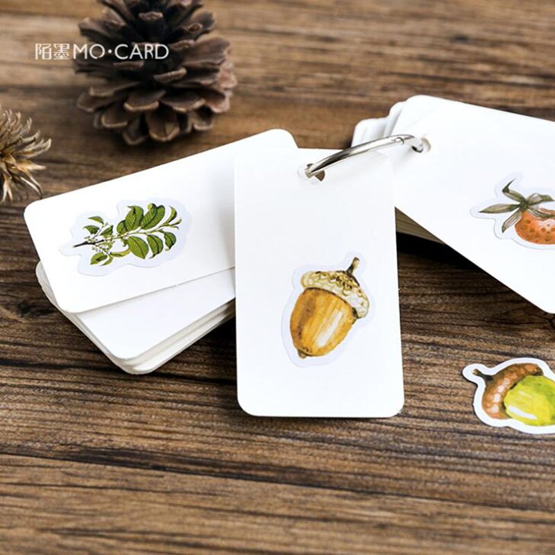 Hộp 46 Miếng Dán Đáng Yêu Trang Trí Sổ Lưu Niệm