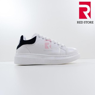 Giày sneaker MC-Queen nhung đen full tag+box