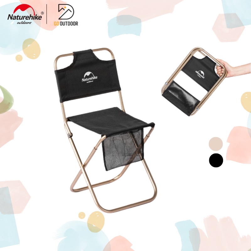 Ghế Xếp Mini Có Tựa Du Lịch Naturehike NH18M001-Z