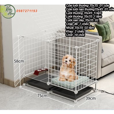 CHUỒNG CHÓ, MÈO, THỎ LẮP GHÉP