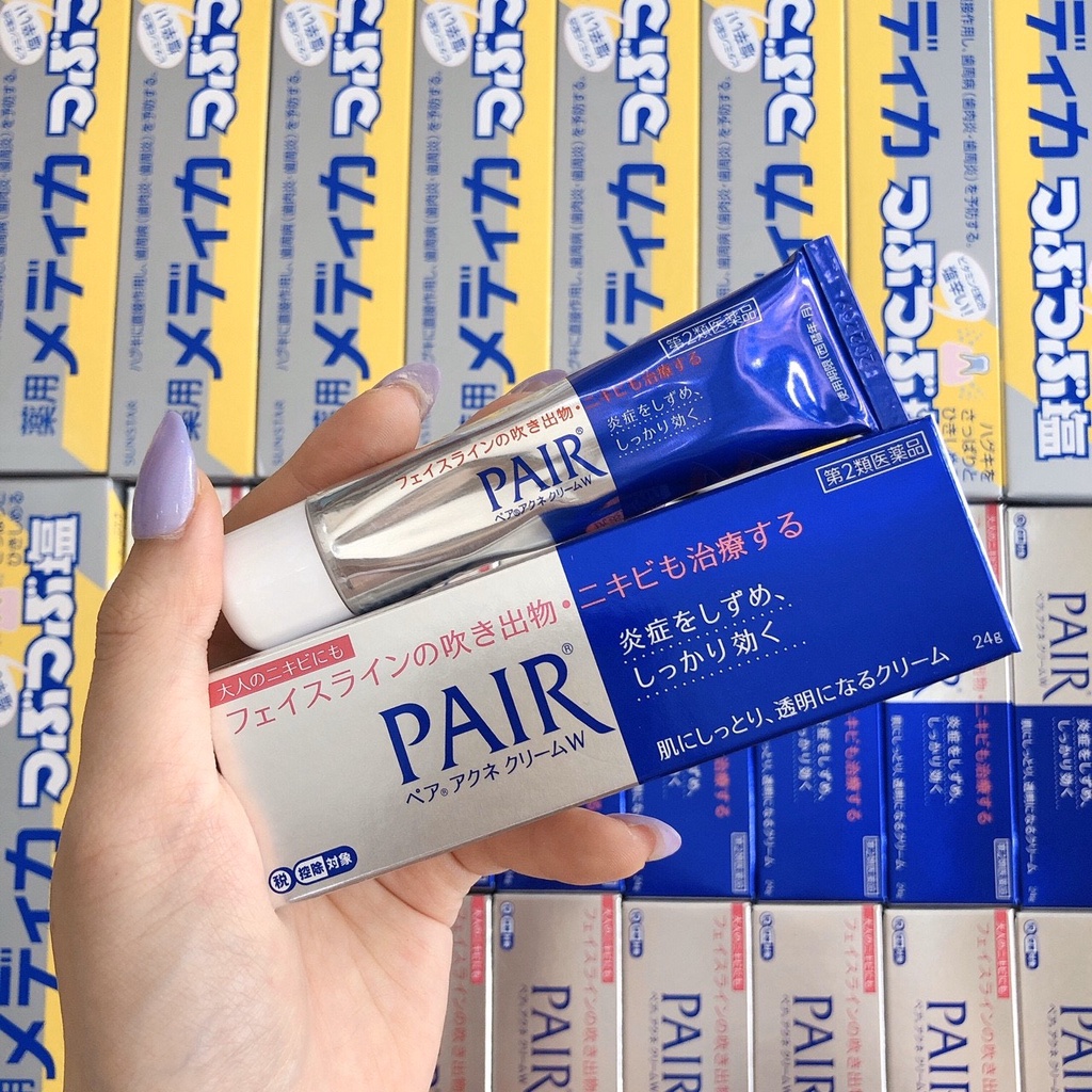 Kem Ngừa Mụn PAIR Acne Cream 24g - Kem bôi giảm mụn vùng mặt hàng nội địa Nhật Bản