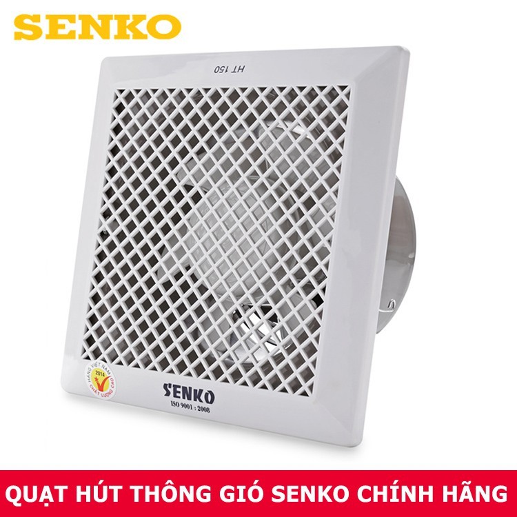 Quạt Hút Thông Gió Âm Trần Senko HT150 (30W) - Hàng Chính Hãng