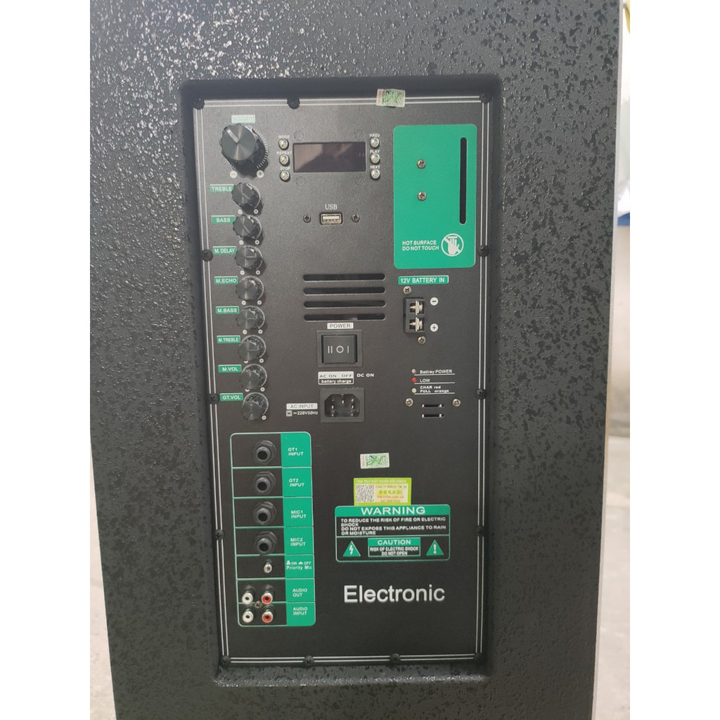 Loa kéo JMW j215 super bass đôi 4 tất công xuất khủng