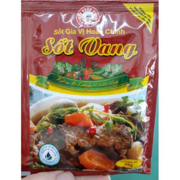 Gia vị sốt vang Huy Tuấn 55g