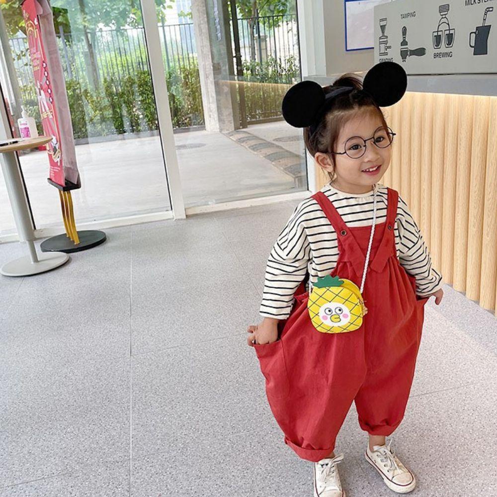 USNOW Túi Đeo Chéo Thiết Kế Hình Trái Cây Dễ Thương Dành Cho Trẻ Nhỏ