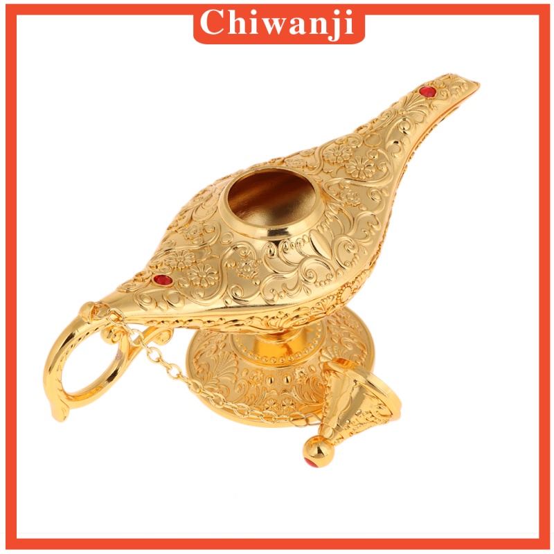 [CHIWANJI] 2xVintage Aladdin Genie Light Lamp Tabletop Accent Decorations