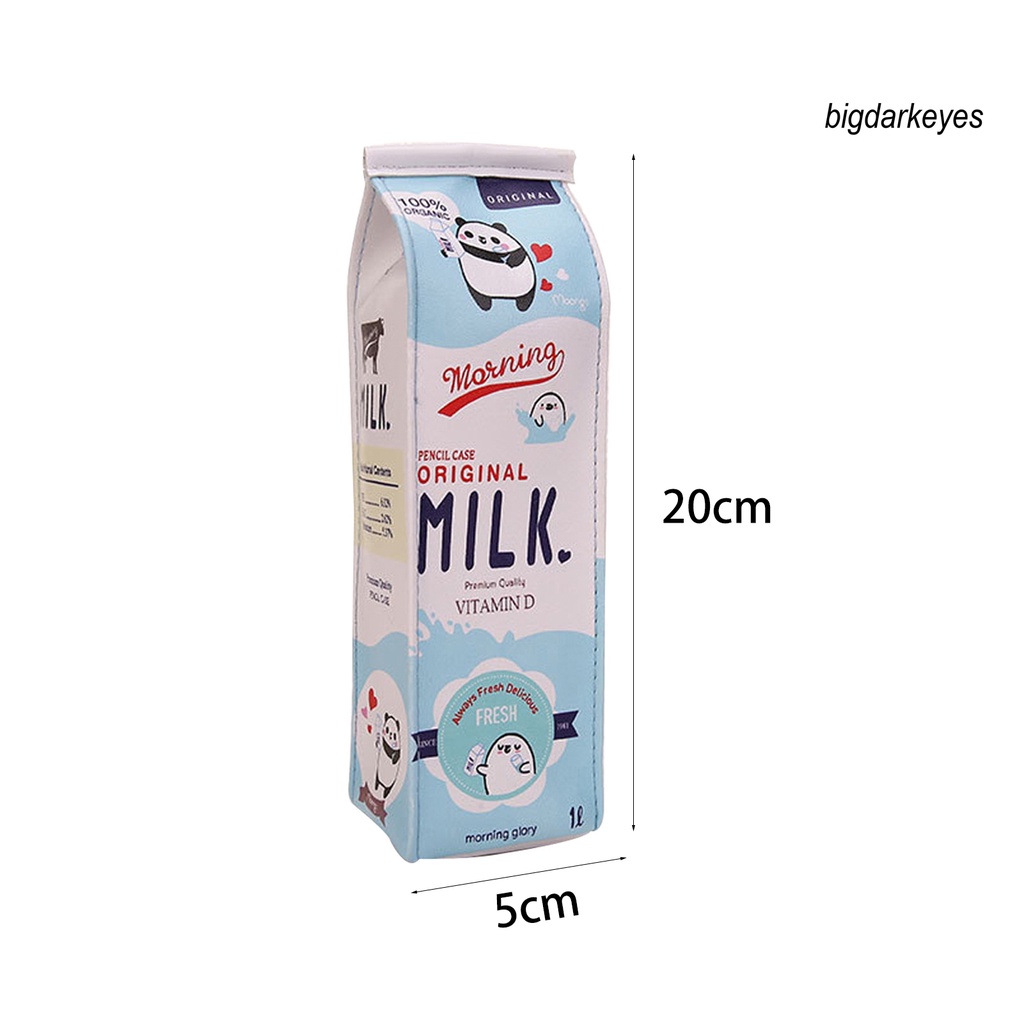 Túi Đựng Bút Bằng Da Giả Khóa Kéo Sức Chứa Lớn Tiện Dụng