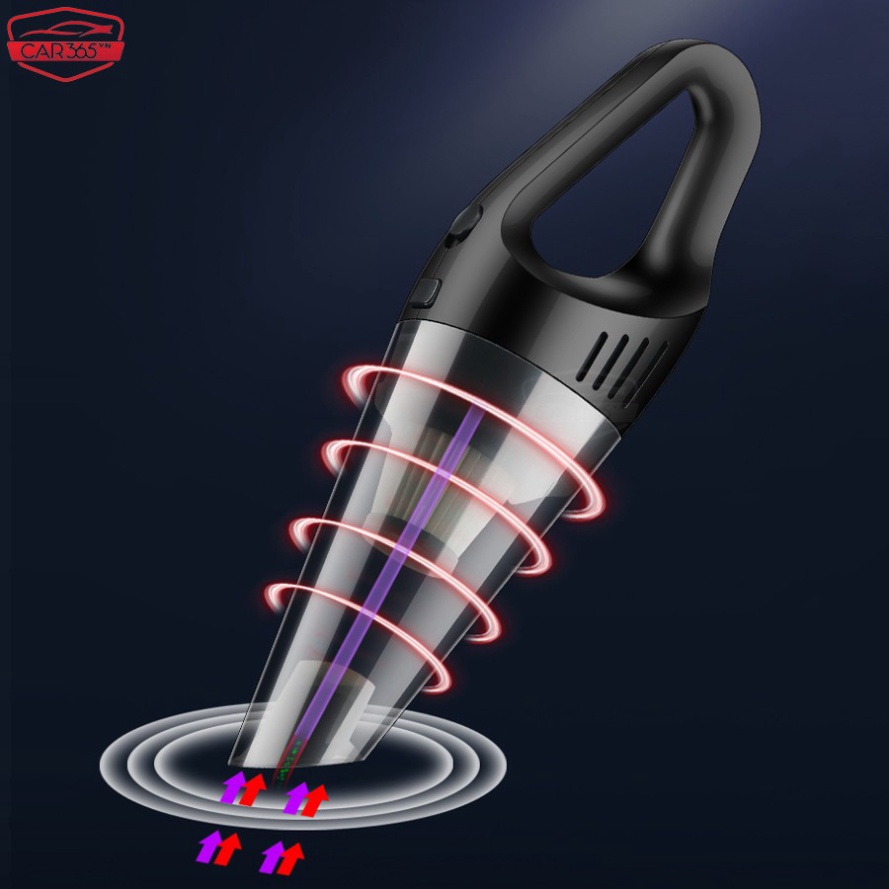 Máy hút bụi không dây cho xe ô tô thời thượng - Hút mạnh, vận động siêu mềm và tiện nghi