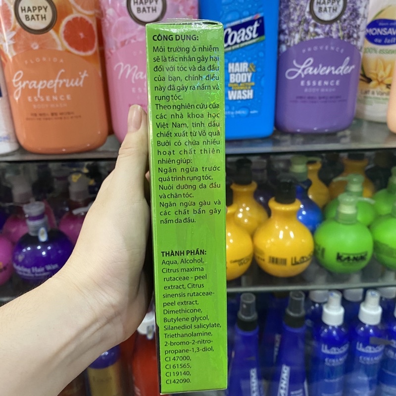 Lotion dưỡng tóc tinh dầu bưởi Thorakao 120ml