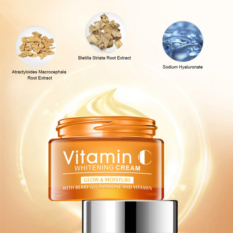 Kem vitamin C dưỡng trắng sáng da cấp ẩm hiệu quả
