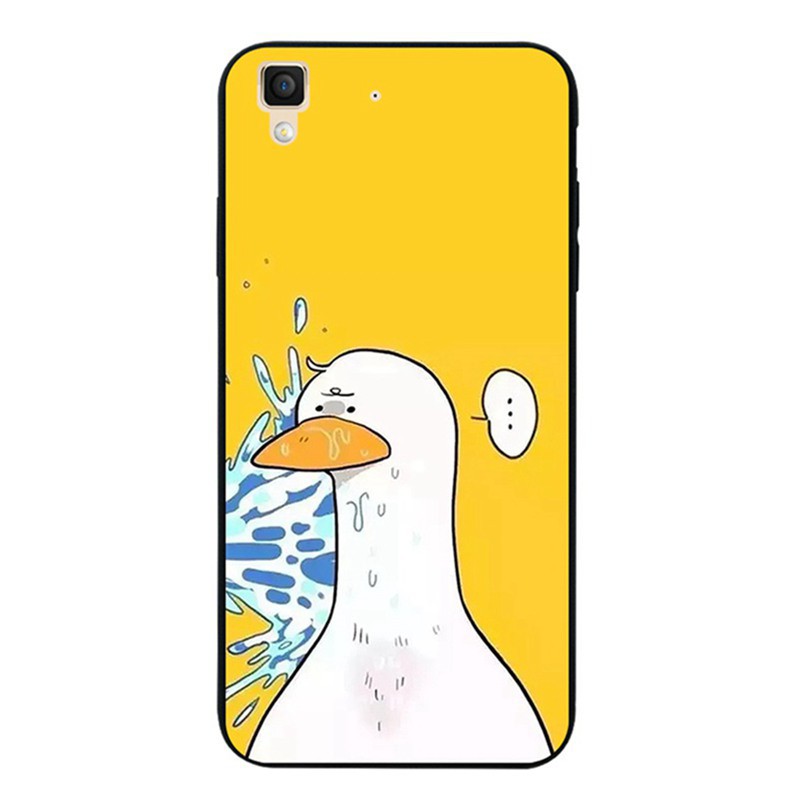 Ốp lưng hình vịt đáng yêu cho OPPO R7 R9 R9S F1 F3 Plus A33 Neo 7 A37 A39 A57 F1S R7S