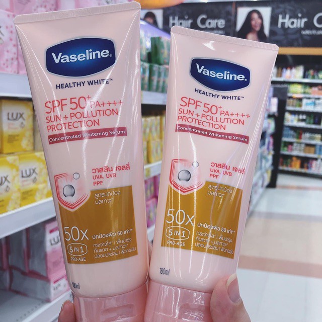 Sữa Dưỡng Thể Vaseline 50x SPF 50++ Thái LaN