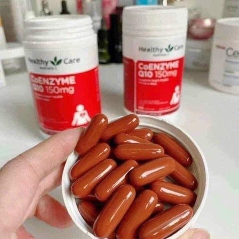 Viên bổ tim Healthy Care Coenzyme Q10 150mg, lọ 100 viên của Úc - Mẫu mới, date xa