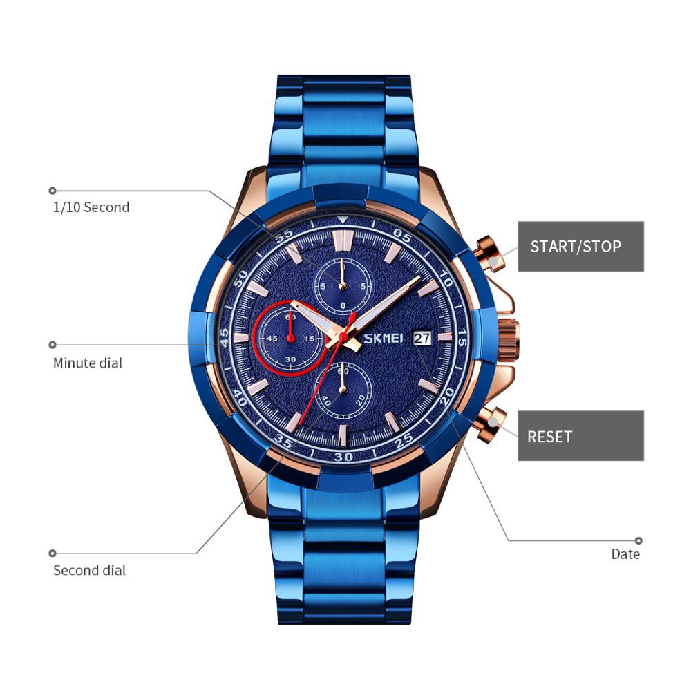 Đồng Hồ Analog Máy Quartz Chrono / Analog / Analog Hiển Thị Ngày Skmei 9192