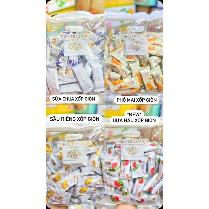 Bánh Xốp Sữa Chua ( 500gr mix vị random hoặc chọn vị ở tin nhắn )