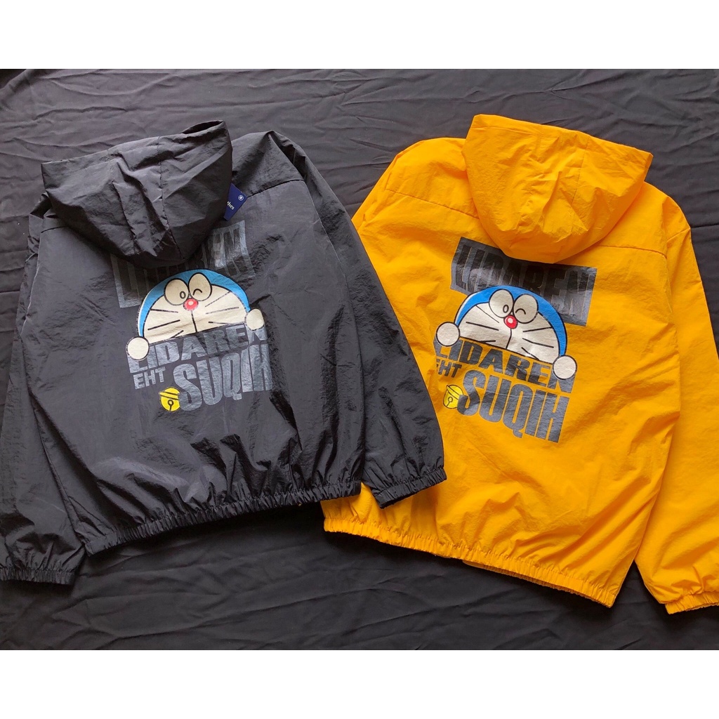ÁO KHOÁC GIÓ IN HÌNH DOREMON CUTE STORE 1977