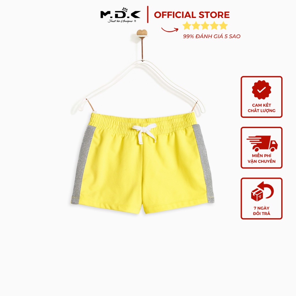 Quần short bé gái - Mix Tape M.D.K - cá tính, thể thao