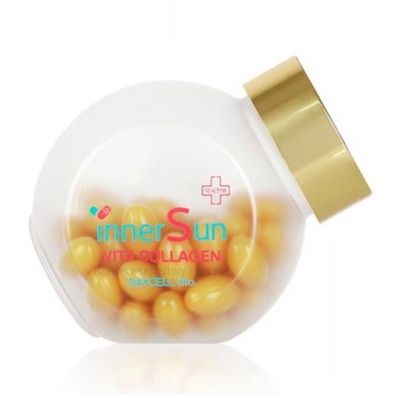 Viên Uống Chống Nắng Thải Độc Inner Sun Vita Collagen Day Cell Bio 60 Viên - Chính Hãng