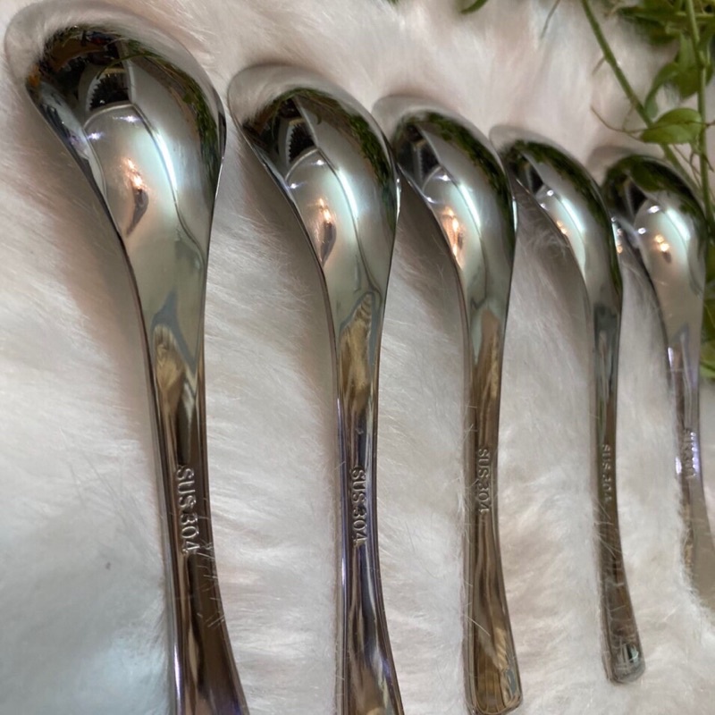 Thìa cơm Zwilling Đức bộ 5 cây không rỉ sét, mua 1 lần dùng mãi mãi