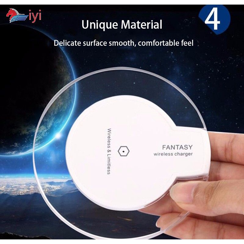 Đế sạc không dây cho IPhone Samsung LG HTC