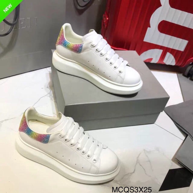 [Mã FAGREEN245 giảm 10% tối đa 30k đơn từ 99k] Giày Thể Thao Gót Nhiều Màu Cầu Vồng MCQ (Sỉ) | BigBuy360 - bigbuy360.vn