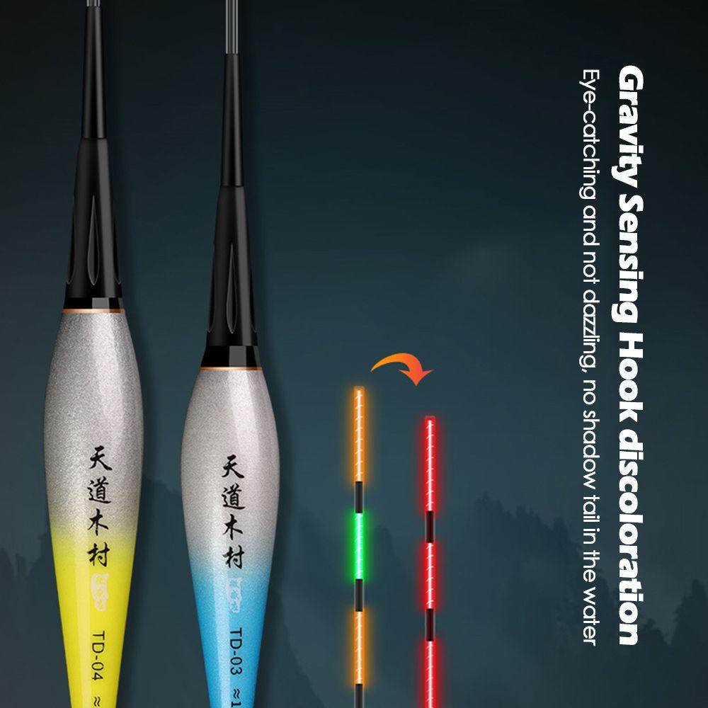 MYRONGVN Phao Câu Cá Có Đèn LED Thay Đổi Màu Sắc