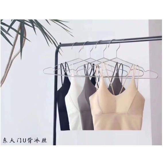Áo bra su croptop dây chéo lưng sexy( có đệm ngực)