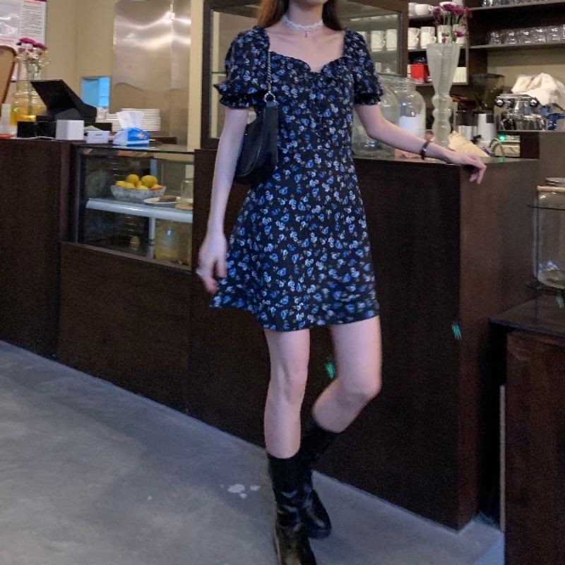 Đầm voan hoa dáng xoè Jameela | BigBuy360 - bigbuy360.vn