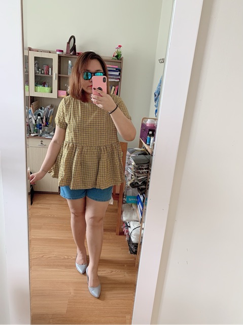 [BIGSIZE] ÁO PEPLUM VẠT XÒE DỄ THƯƠNG BIGSIZE ĐẾN 100KG