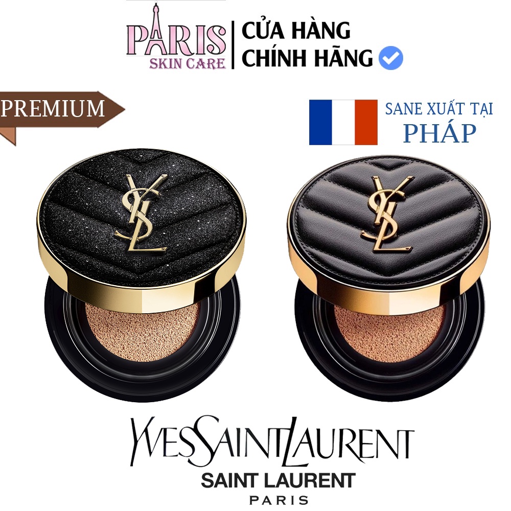 Phấn Nước YSL Le Cushion EDP Lamé Collector 2021 - Kiểm soát bóng nhờn tối ưu với công nghệ hạt phấn cực mịn