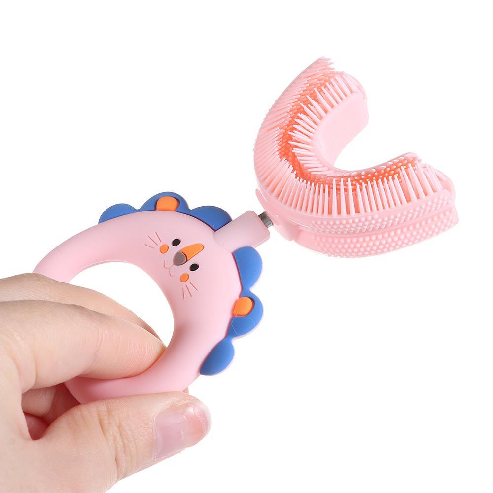 Bàn Chải Đánh Răng Hình Chữ U Dành Cho Bé Sơ Sinh